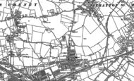 Old Map of Gorse Hill, 1899 - 1922