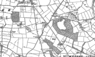 Old Map of Gorsey Bank, 1901