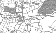 Old Map of Grafham, 1887 - 1900