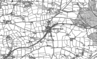 Old Map of Grampound Road, 1879