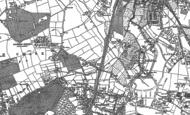 Old Map of Grange Park, 1895 - 1914