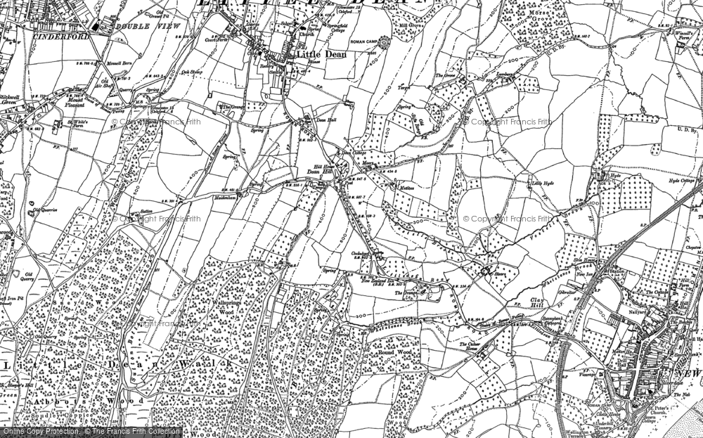 Old Map of Grange Village, 1879 - 1901 in 1879