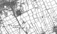 Old Map of Grangetown, 1913