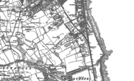 Old Map of Grangetown, 1914