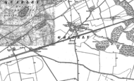 Old Map of Grateley, 1894 - 1908