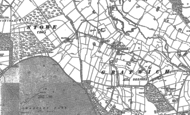 Old Map of Gratwich, 1881