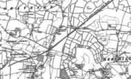 Old Map of Graveney, 1896