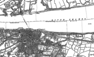 Old Map of Gravesend, 1895
