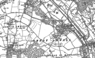 Old Map of Great Amwell, 1897 - 1919