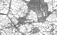 Old Map of Great Barr, 1901