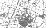 Old Map of Great Barton, 1883 - 1884