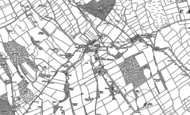 Old Map of Great Blencow, 1898 - 1923