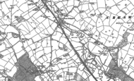 Old Map of Great Bridgeford, 1879 - 1880