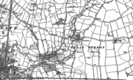 Old Map of Great Burdon, 1896 - 1913