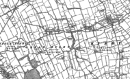 Old Map of Great Busby, 1892 - 1893