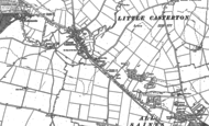 Old Map of Great Casterton, 1885 - 1903