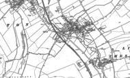 Old Map of Great Chesterford, 1896 - 1901
