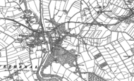 Old Map of Great Corby, 1899