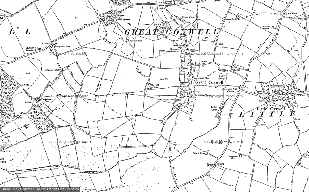 Great Coxwell, 1898 - 1910