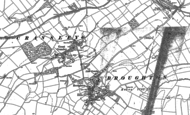 Old Map of Great Cransley, 1884 - 1885