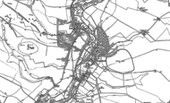Old Map of Great Durnford, 1889 - 1900