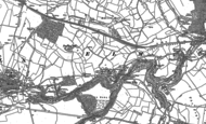 Old Map of Great Elm, 1902