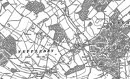 Old Map of Great Gaddesden, 1897