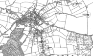 Old Map of Great Gransden, 1900 - 1901
