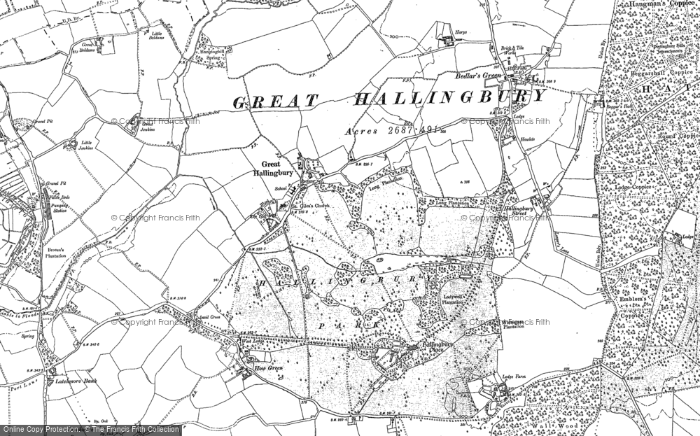 Great Hallingbury, 1895 - 1896