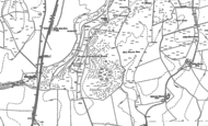 Old Map of Great Litchfield Down, 1894