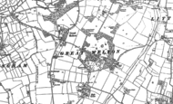 Old Map of Great Melton, 1882
