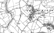 Old Map of Great Milton, 1897 - 1919