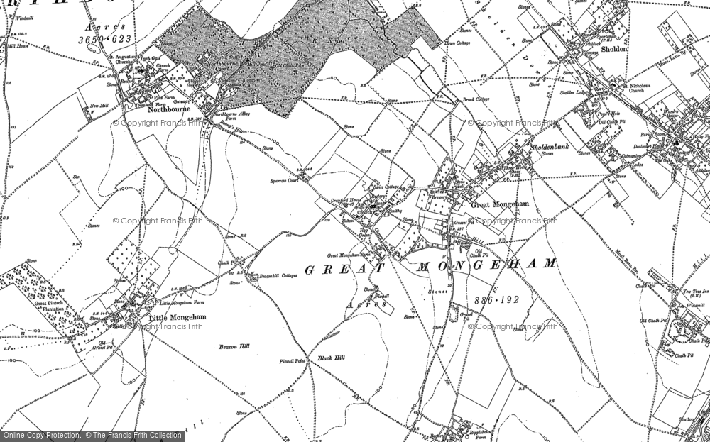 Great Mongeham, 1872 - 1897