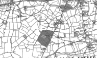 Old Map of Great Notley, 1886 - 1895