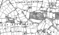 Old Map of Great Plumstead, 1881