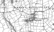 Old Map of Great Rissington, 1898 - 1900