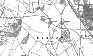 Old Map of Great Shoddesden, 1894 - 1909