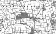 Old Map of Great Smeaton, 1892 - 1893