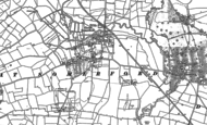 Old Map of Great Somerford, 1899