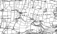 Old Map of Great Stambridge, 1895
