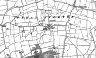 Old Map of Great Sturton, 1886 - 1887