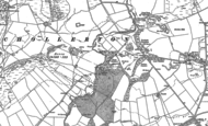 Old Map of Great Swinburne, 1895 - 1896