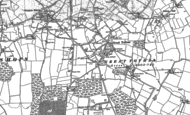 Old Map of Great Totham, 1895