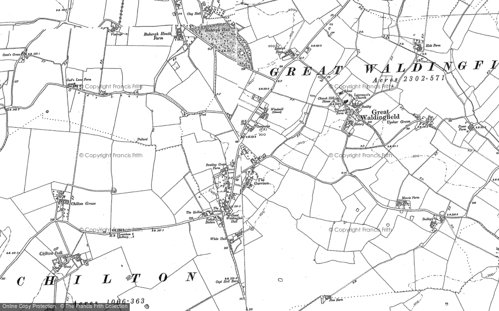Great Waldingfield, 1885 - 1902