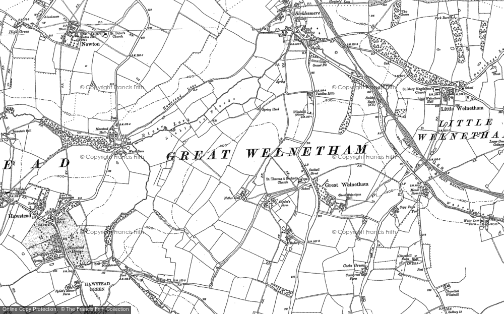 Great Welnetham, 1883 - 1884
