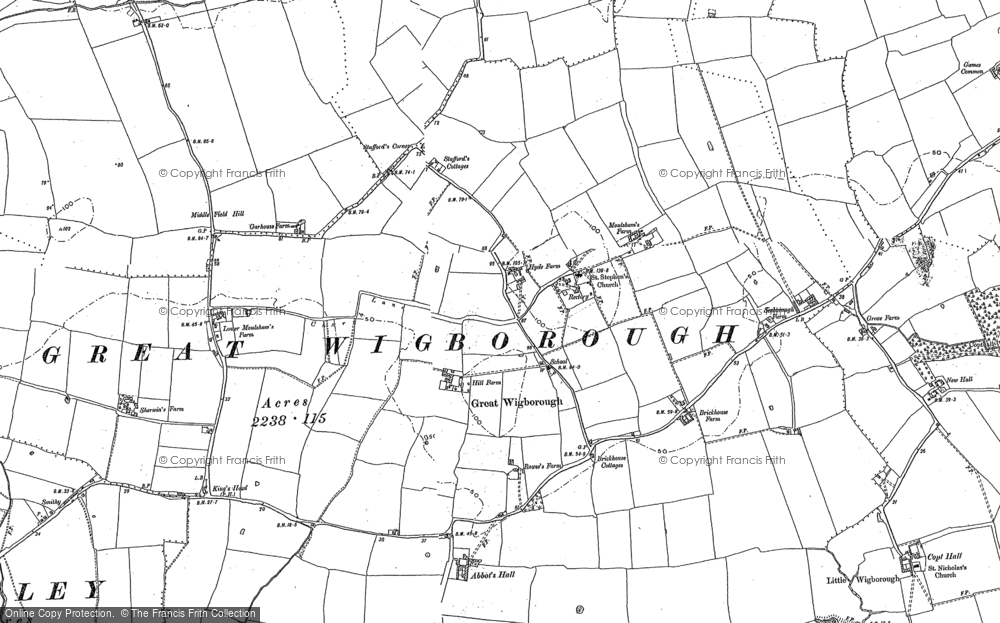 Great Wigborough, 1895 - 1896