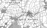 Old Map of Great Wolford, 1900 - 1904