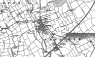 Old Map of Greatham, 1914