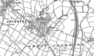 Old Map of Green End, 1885 - 1887