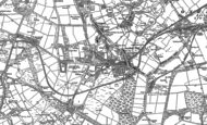 Old Map of Greencroft, 1895 - 1916